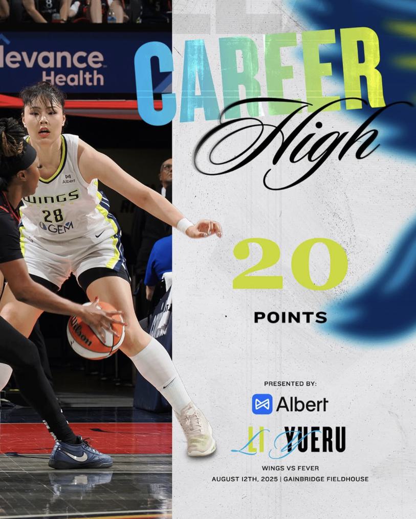 WNBA, 分优势, 这是李月汝